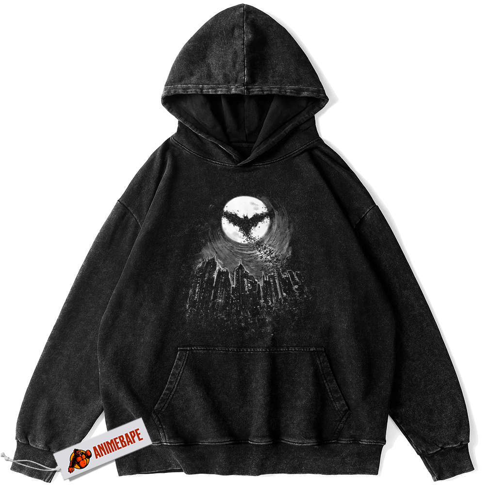 Vintage Batman Hoodie, DC Comics Design Classic Style Hoodie